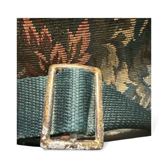 VINTAGE Diane Von Furstenberg Floral Tapestry Suitcase Soft Luggage Carry On Bag - Picture 9 of 12